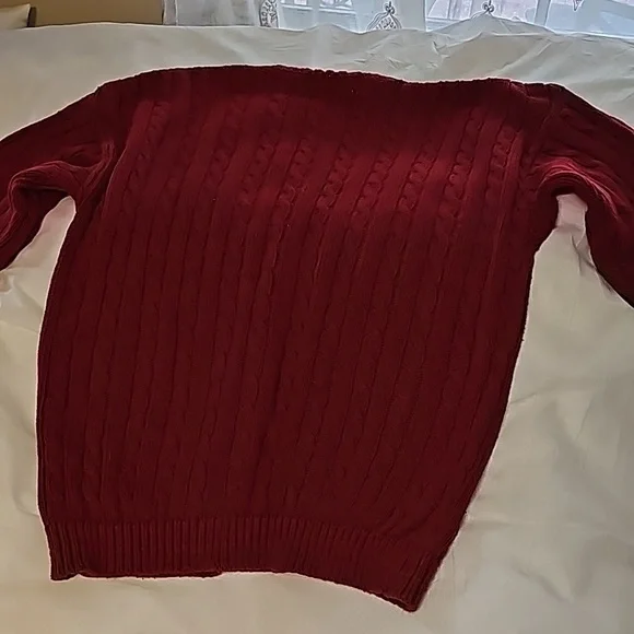 Vintage Red Sweater - Picture 11 of 14